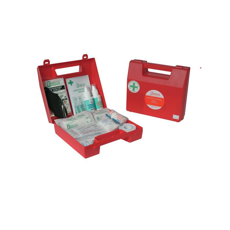 Esculape Trousse de secours BTP 10 pers en mallette ASEP BTP10 Esculape Kobleo