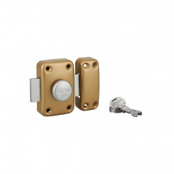 Thirard Verrou de porte d'entrée CAPITAL à bouton et cylindre 30 mm 3 clés 913 Thirard Kobleo