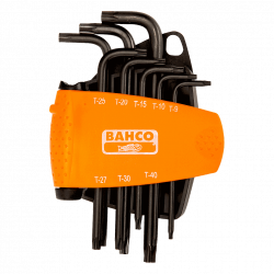 Bahco Jeu de 8 clés mâles longues TORX finition phosphatée BE-9585 Bahco Kobleo