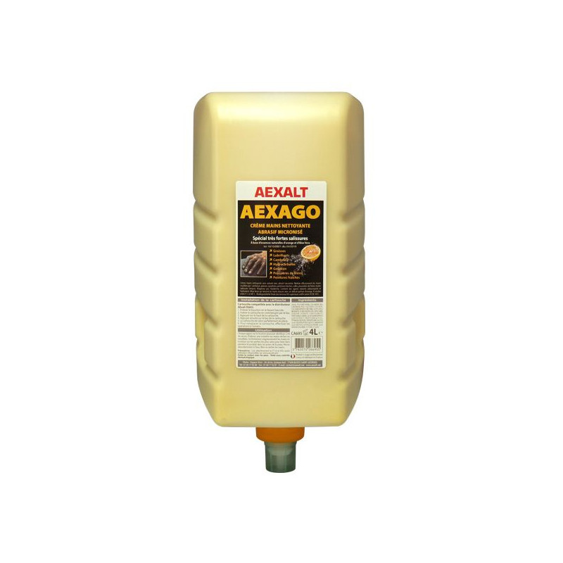 Aexalt Crème nettoyante action microbrossante base d’essences naturelles d’or Kobleo