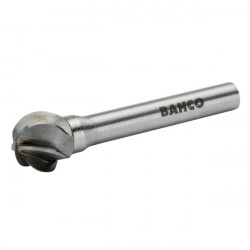 Bahco Fraise lime à bout sphérique 12 x 11 mm coupe AL 6 dents aluminium D12 Bahco Kobleo