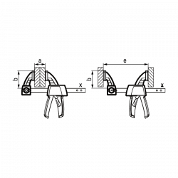 Bessey Presse une main EZS 900/80 mm EZS90-8 Bessey Kobleo