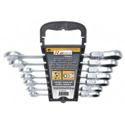 Ribitech Jeu de 7 Clés Mixtes à Cliquet PRCLECX7 Ribitech Kobleo