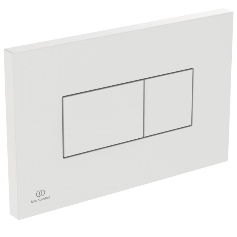 Ideal standard Plaque de commande Karisma Pre wall 3/6L blanc Ideal Standard Kobleo