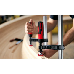 Bessey Presse à vis en fonte malléable avec poignée bi-matière TG 250/100 TG2 Bessey Kobleo
