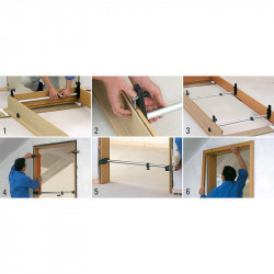 Bessey Positionneur pour chambranles de portes serrage 560-1010 mm TMS Kobleo