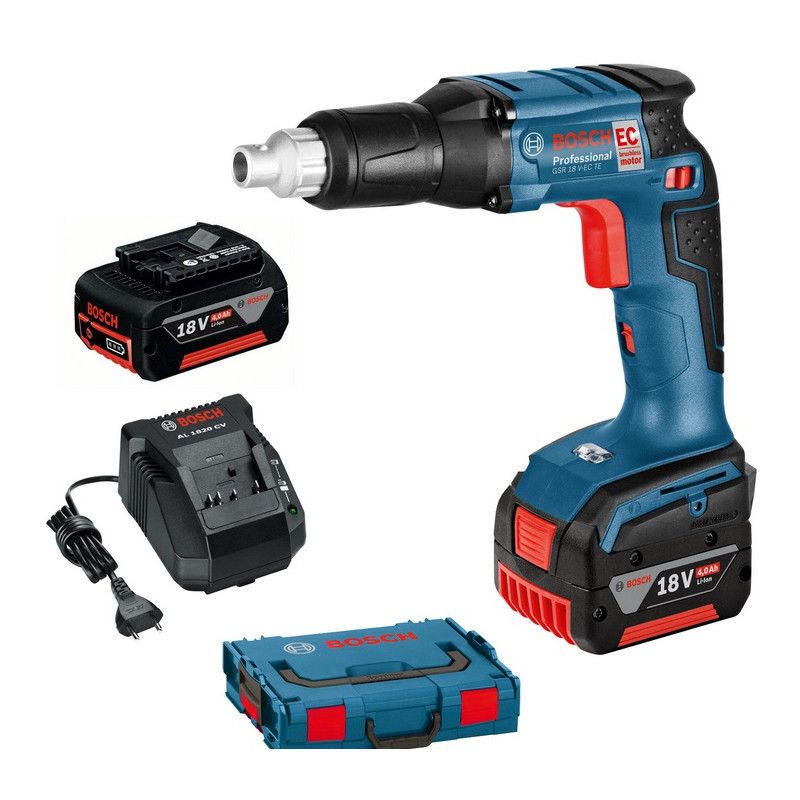 Bosch Professional Visseuse plaquiste 18V Li-ion (2x2Ah) 25Nm GSR 18 V-EC TE Kobleo