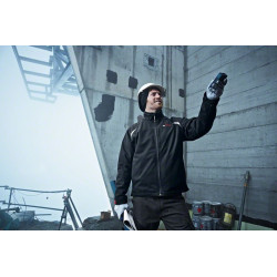 Bosch Veste chauffante Softshell 12V noir taille XL GHJ 12 18V solo XL Kobleo