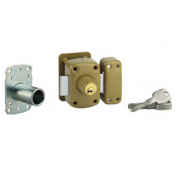 Thirard Verrou haute sûreté Atlantic M double cylindre 4 clés porte 40-45mm A2P Kobleo