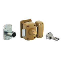 Thirard Verrou haute sûreté TRANSIT 2 double cylindre 8 goupilles porte 40 45m Kobleo