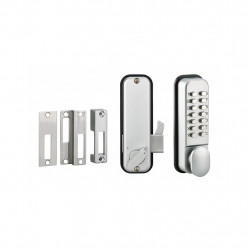 Thirard Verrou à combinaison avec pêne à crochet porte coulissante finition ch Kobleo