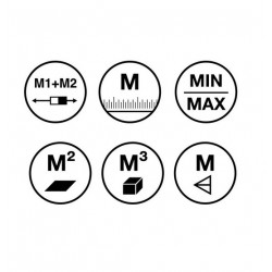 Metrica Télémètre laser Flash Double LASER INCLIGRAD 50 m 61114 Metrica Kobleo
