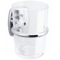 Inda Verre pour porte-verre de douche Kobleo