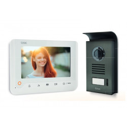 Avidsen Visiophone couleur 2 fils écran 7 Blanche NOVA Extel Kobleo Avidsen Visiophone couleur 2 fils écran 7 Blanche NOVA Extel Kobleo