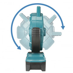 Makita Ventilateur 40 V max Li-Ion (Produit seul) CF001GZ Kobleo