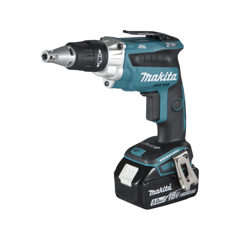 Makita Visseuse plaque de plâtre 18 V Li-Ion 5 Ah DFS250RTJ Kobleo