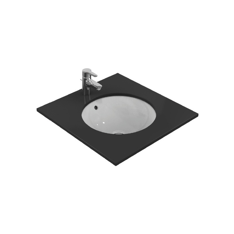 Ideal standard Vasque à encastrer Diam38 cm non percée Blanc CONNECT Kobleo