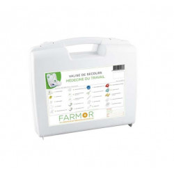 Farmor Valise de secours médecine du travail VAL 2060 PP Kobleo