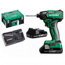 Hikoki Visseuse à chocs 18V 2x3Ah Li-Ion 140Nm avec coffret WH18DDWQZ Hikoki Kobleo