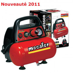 Mecafer Compresseur 6 litres 1.5Hp New Vento Kobleo