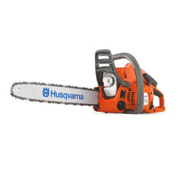 Husqvarna Tronçonneuse thermique 38.2 cm³ 1,4kW guide 45 cm 120 Mark II Kobleo
