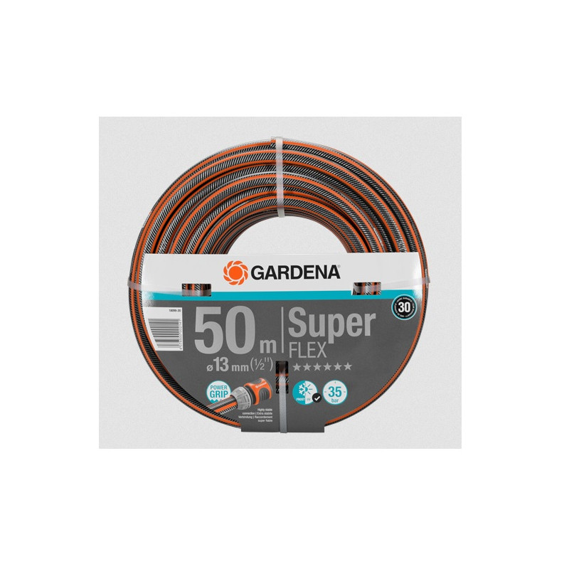 Gardena Tuyau d'arrosage 50 m D. 13 mm Premium SuperFLEX Kobleo