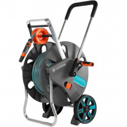 Gardena Tuyau d'arrosage 50 m avec chariot dévidoir AquaRoll L Easy Kobleo