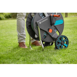 Gardena Tuyau d'arrosage 50 m avec chariot dévidoir AquaRoll L Easy Kobleo