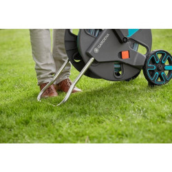 Gardena Tuyau d'arrosage 50 m avec chariot dévidoir AquaRoll L Easy Kobleo