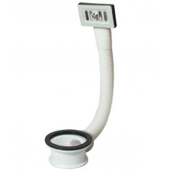 Valentin Trop-plein pour vasque à grille carrée 0 à 12 mm Kobleo