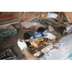 Scheppach Touret à meuler avec led 500W 200mm SM200L Kobleo