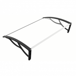 Habrita Foresta Marquise de porte et fenêtre 80 x 120 cm en polycarbonate 3 mm CVREL12 Habrita Foresta Kobleo Habrita Foresta Marquise de porte et fenêtre 80 x 120 cm en polycarbonate 3 mm CVREL12 Habrita Foresta Kobleo