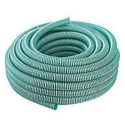 Ribiland Tuyau annelé en PVC vert translucide Diam 76 3“/5 m PRTAN765 Ribiland Kobleo
