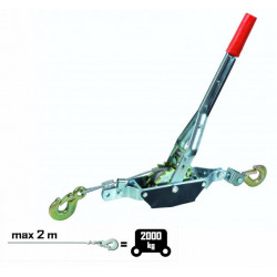 Ribiland Treuil manuel de halage 2 tonnes Cable Diam4,5mm - PRTIRF2T Kobleo