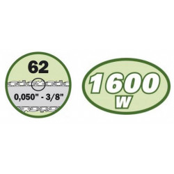 Ribiland Tronçonneuse électrique 450mm 2200W PRTRE4503 Ribiland Kobleo