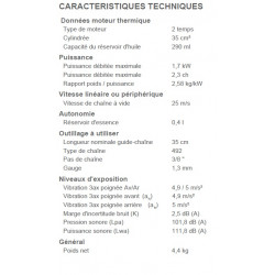 Dolmar Tronçonneuse thermique 35cm 1500W PS35C35 Dolmar Kobleo Dolmar Tronçonneuse thermique 35cm 1500W PS35C35 Dolmar Kobleo