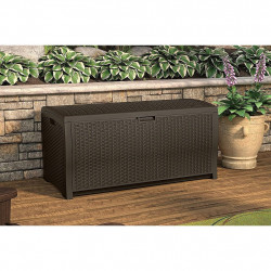 Suncast Coffre de jardin DBW9200 moulé par injection 375L Suncast Kobleo