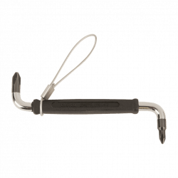 Bahco Tournevis coudé 100 mm vis Phillips PH 1 & 2 avec anneau sécurité TAH2 Bahco Kobleo