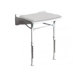 Akw Siège de douche rembourré standard gris Série 2000 accessibilité PMR Akw Kobleo