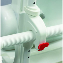 Akw Siège 2000 amovible à poser sur barre gris accessibilité PMR Akw Kobleo