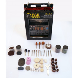 Fartools Set 167 accessoires mini meuleuse pour le plastique Kobleo