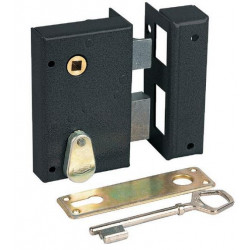 Thirard Serrure verticale pêne dormant 1/2 tour Axe 45mm Droite Kobleo