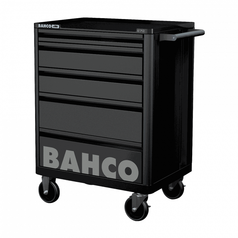 Bahco Servante storage HUB E72 26 5 tiroirs noir charge 600 kg 952x510x78 Bahco Kobleo