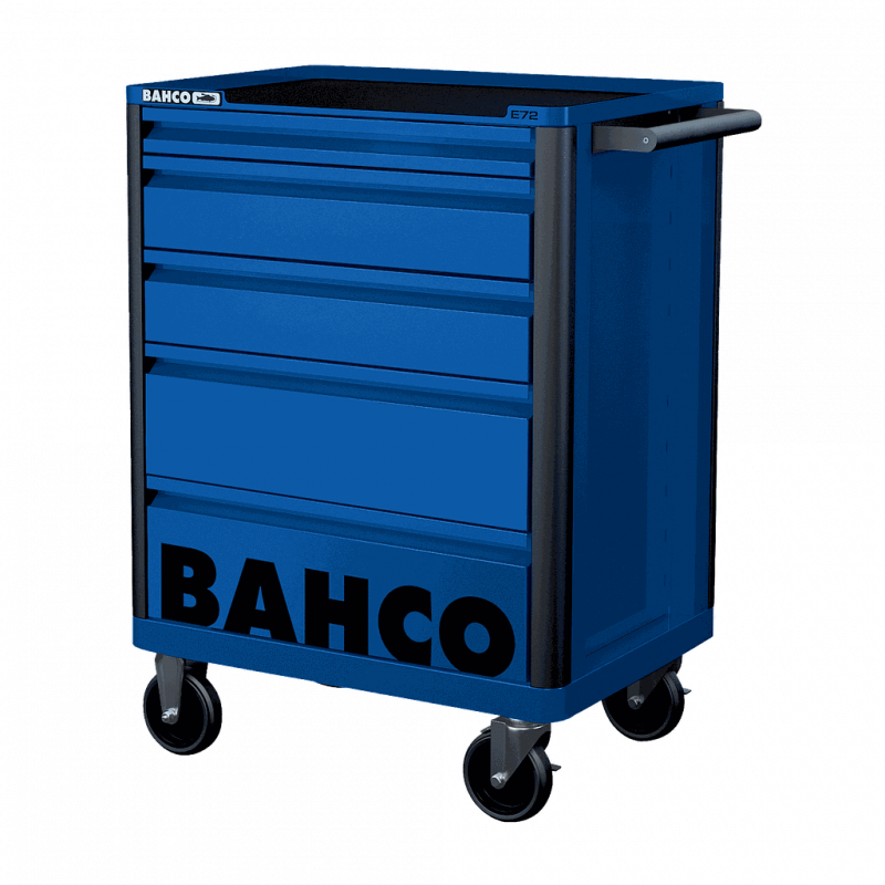 Bahco Servante storage HUB E72 26 5 tiroirs bleu charge 600 kg 952x510x78 Bahco Kobleo