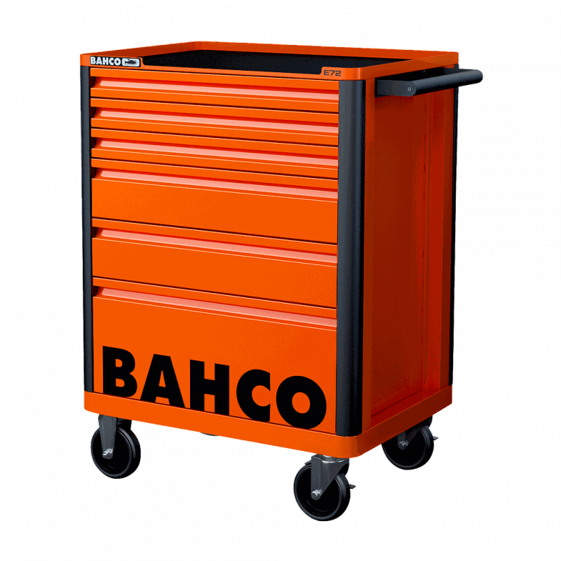 Bahco Servante « Storage HUB » E72 66 cm avec 6 tiroirs Orange 1472K6 Bahco Kobleo