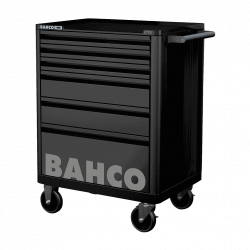 Bahco Servante « Storage HUB » E72 66 cm avec 6 tiroirs Noire 1472K6BLACK Kobleo