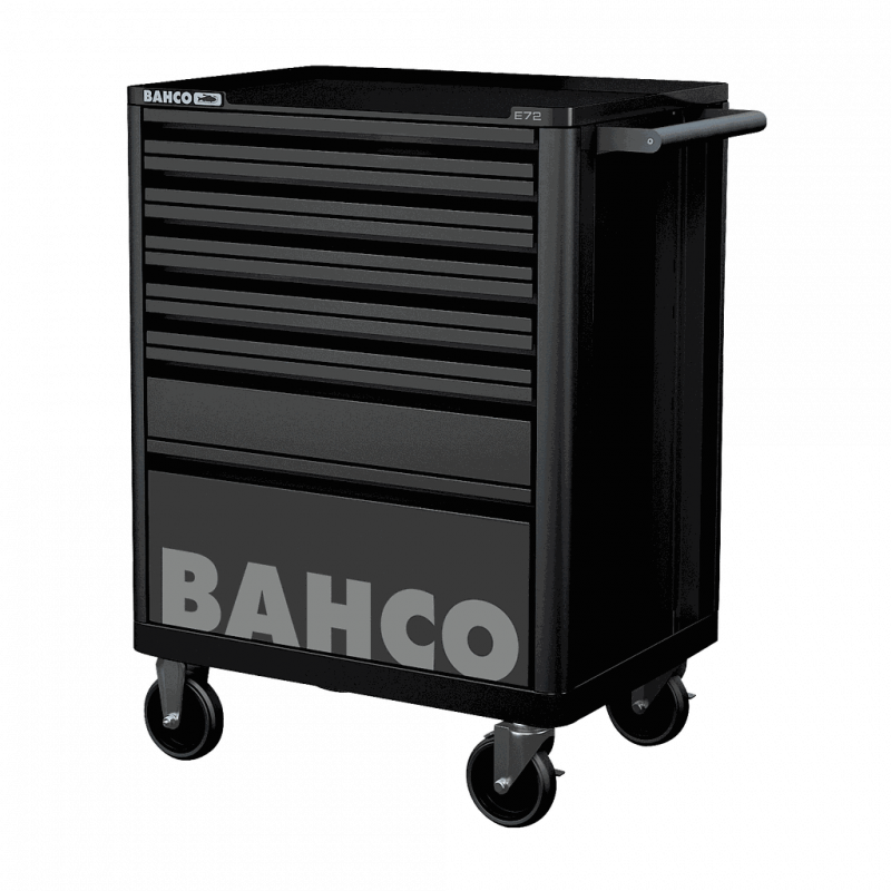 Bahco Servante « Storage HUB » E72 66 cm avec 7 tiroirs Noire 1472K7BLACK Kobleo