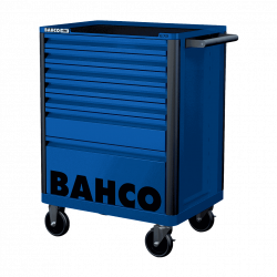 Bahco Servante « Storage HUB » E72 66 cm avec 7 tiroirs Bleue 1472K7BLUE Kobleo