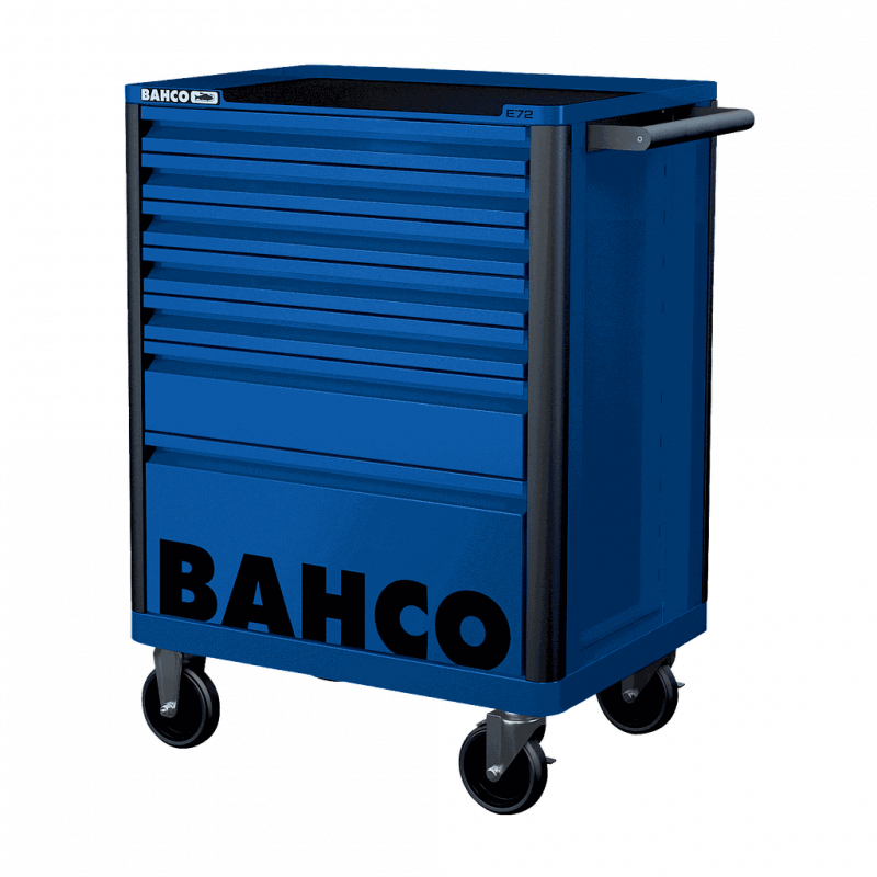 Bahco Servante « Storage HUB » E72 66 cm avec 7 tiroirs Bleue 1472K7BLUE Kobleo