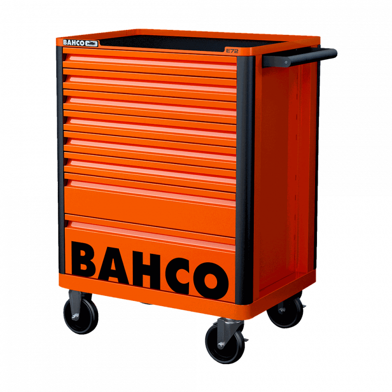 Bahco Servante « Storage HUB » E72 66 cm avec 8 tiroirs Orange 1472K8 Bahco Kobleo